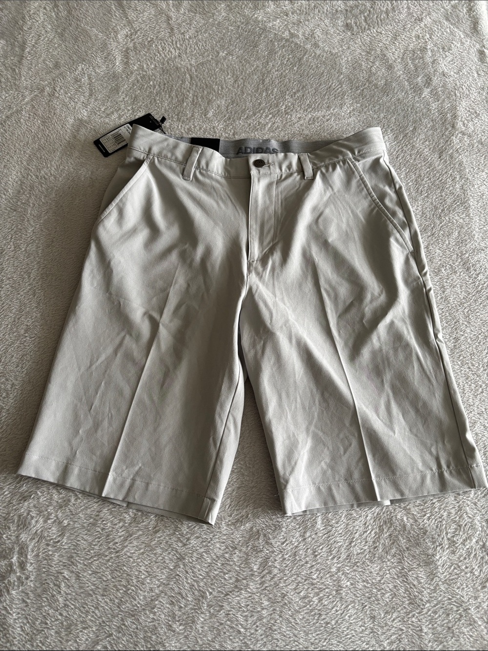 adidas Ultimate365 Golf Shorts Light Gray Men’s 30 NWT